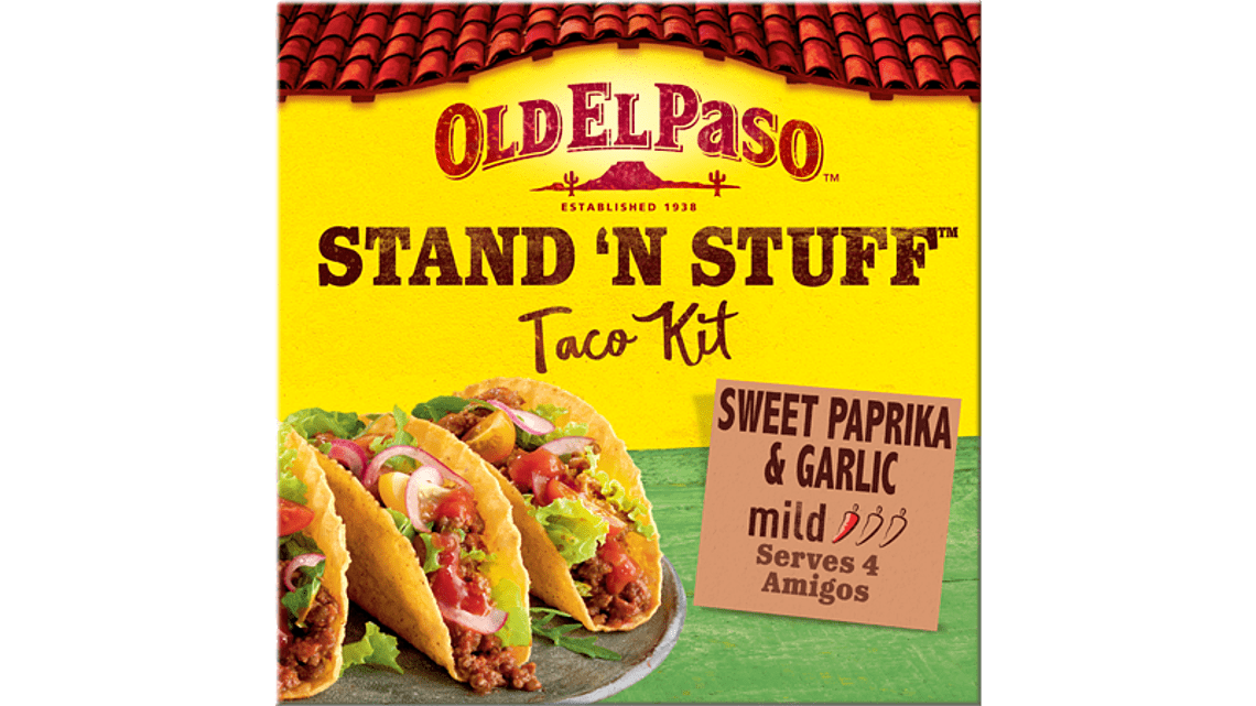 Stand N Stuff Crunchy Taco Kit Mexican Food Old El Paso 6614